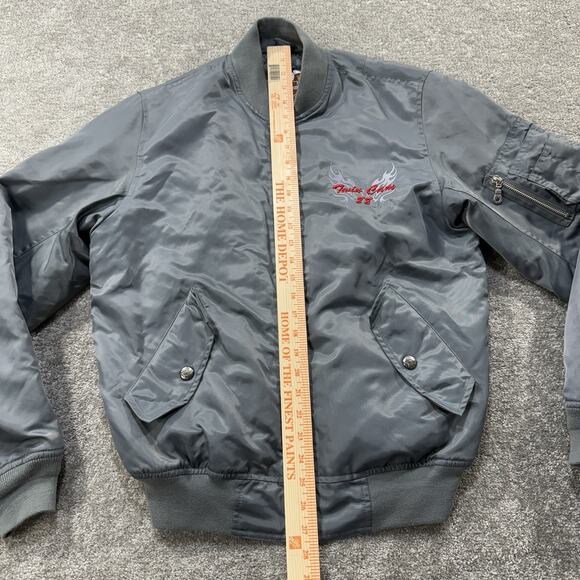 Genuine Harley Davidson Twin Cam 88 Nylon Bomber Jacket Quilt Lined Unisex Sz XS - Picture 4 of 16